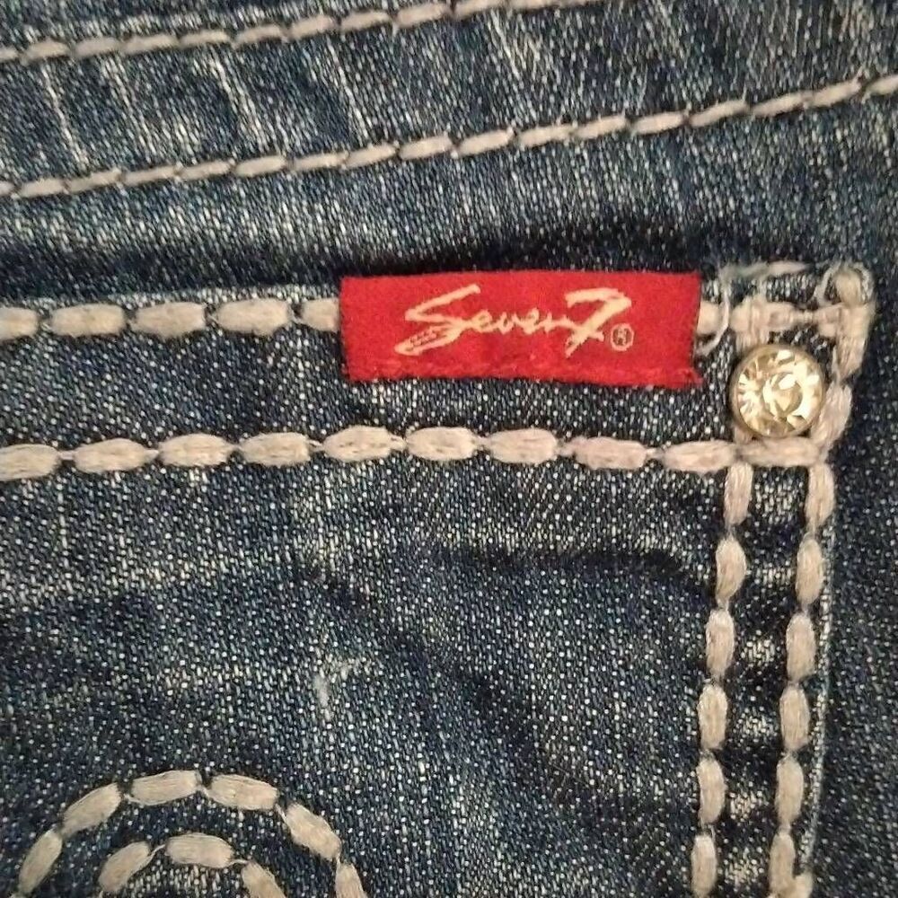 Seven Jeans Women's size 4P Blinged Out